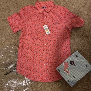 Vineyard vines slim fit whale shirt for Men